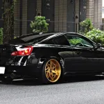 Ravoony Plus Glossy Crystal Black Car Vinyl Wrap G37 Wrap