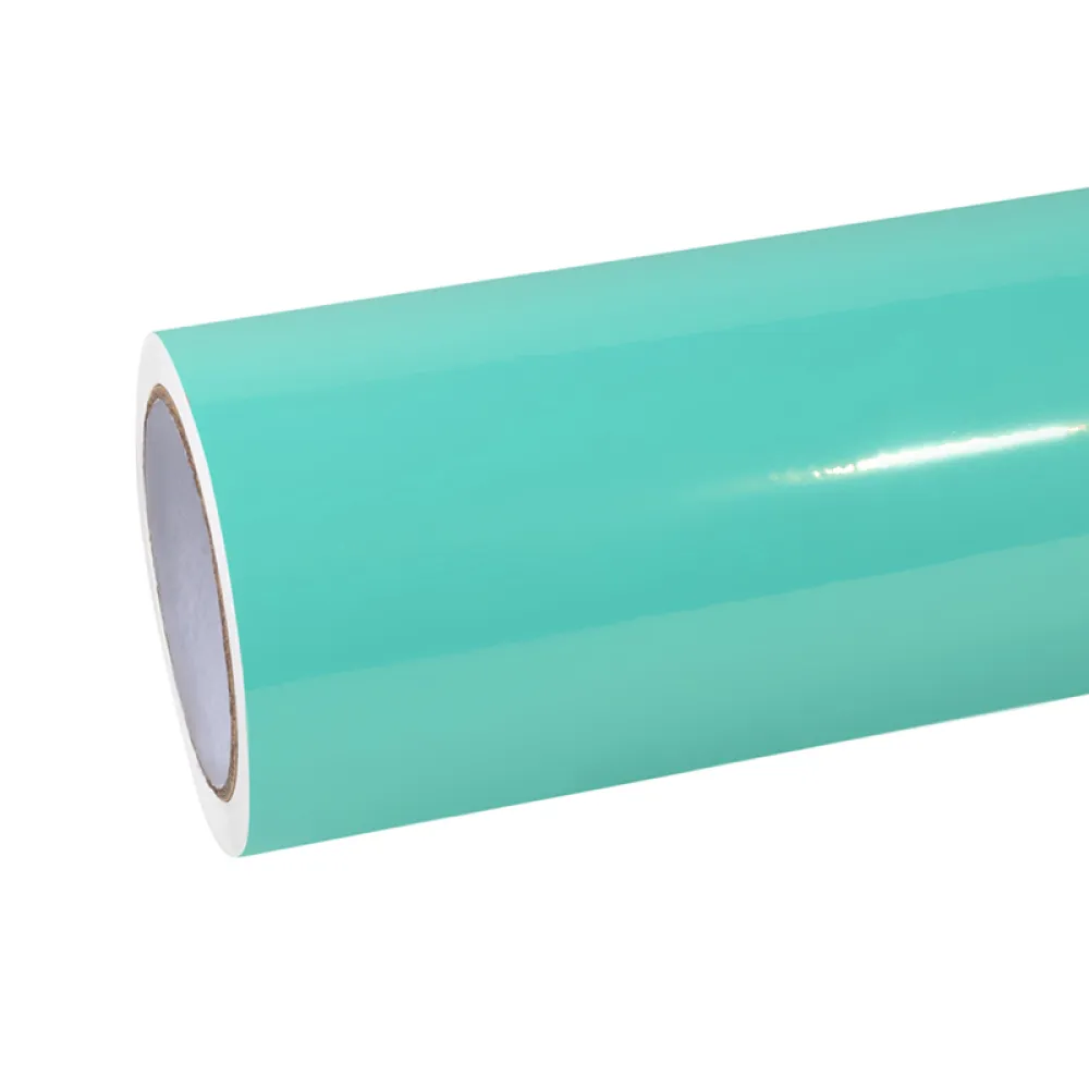 Ravoony Basic Glossy Tiffany Blue Car Vinyl Wrap