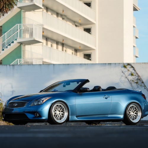 Ravoony Plus PET Porsche Gloss Neptune Blue Vinyl Car Wrap G37 Wrap