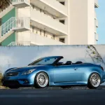Ravoony Plus Porsche Gloss Neptune Blue Vinyl Car Wrap G37 Wrap