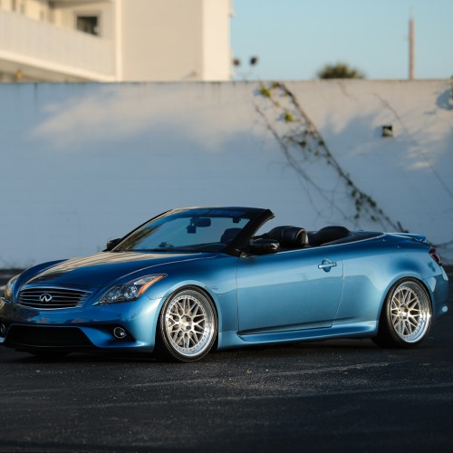 Ravoony Plus PET Porsche Gloss Neptune Blue Vinyl Car Wrap G37 Wrap