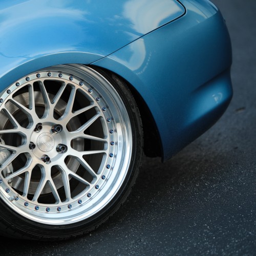 Ravoony Plus PET Porsche Gloss Neptune Blue Vinyl Car Wrap G37 Wrap