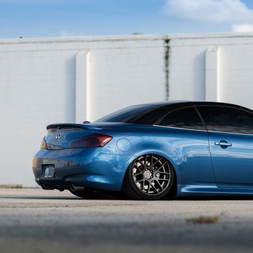 Ravoony Plus PET Shadow Blue Car Vinyl Wrap G37 Wrap