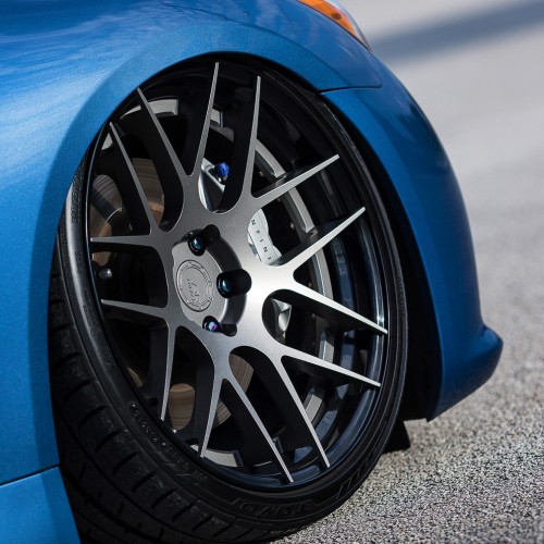 Ravoony Plus PET Shadow Blue Car Vinyl Wrap G37 Wrap