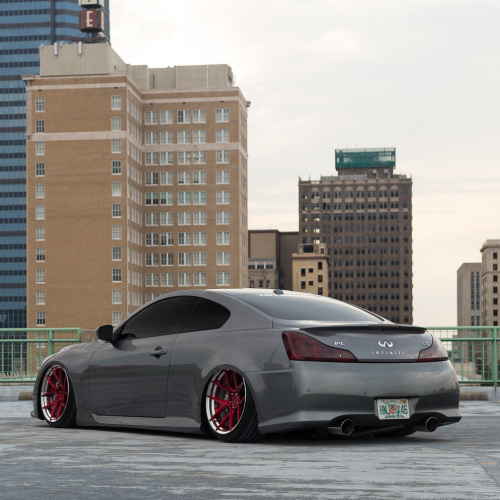 Ravoony Plus Gloss Shaek Grey Car Vinyl Wrap G37 Wrap