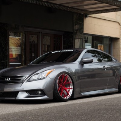 Ravoony Plus Gloss Shaek Grey Car Vinyl Wrap G37 Wrap 02