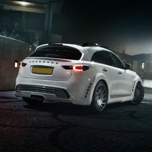 Ravoony Plus Bentley Gloss Ghost White Vinyl Car Wrap QX70 Wrap