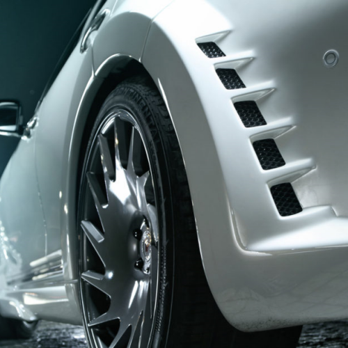 Ravoony Plus Bentley Gloss Ghost White Vinyl Car Wrap QX70 Wrap