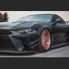 Ravoony Gloss Black Car Wrap Ford Mustang S550 Wrap
