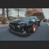 Ravoony Gloss Black Car Wrap Ford Mustang S550 Wrap