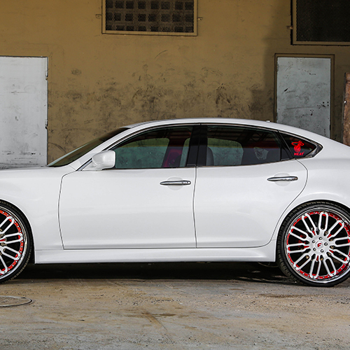 Ravoony Plus Gloss Crystal White Car Vinyl Wrap M56 Wrap