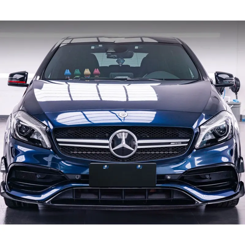 Gloss Midnight Blue Car Vinyl Wrap