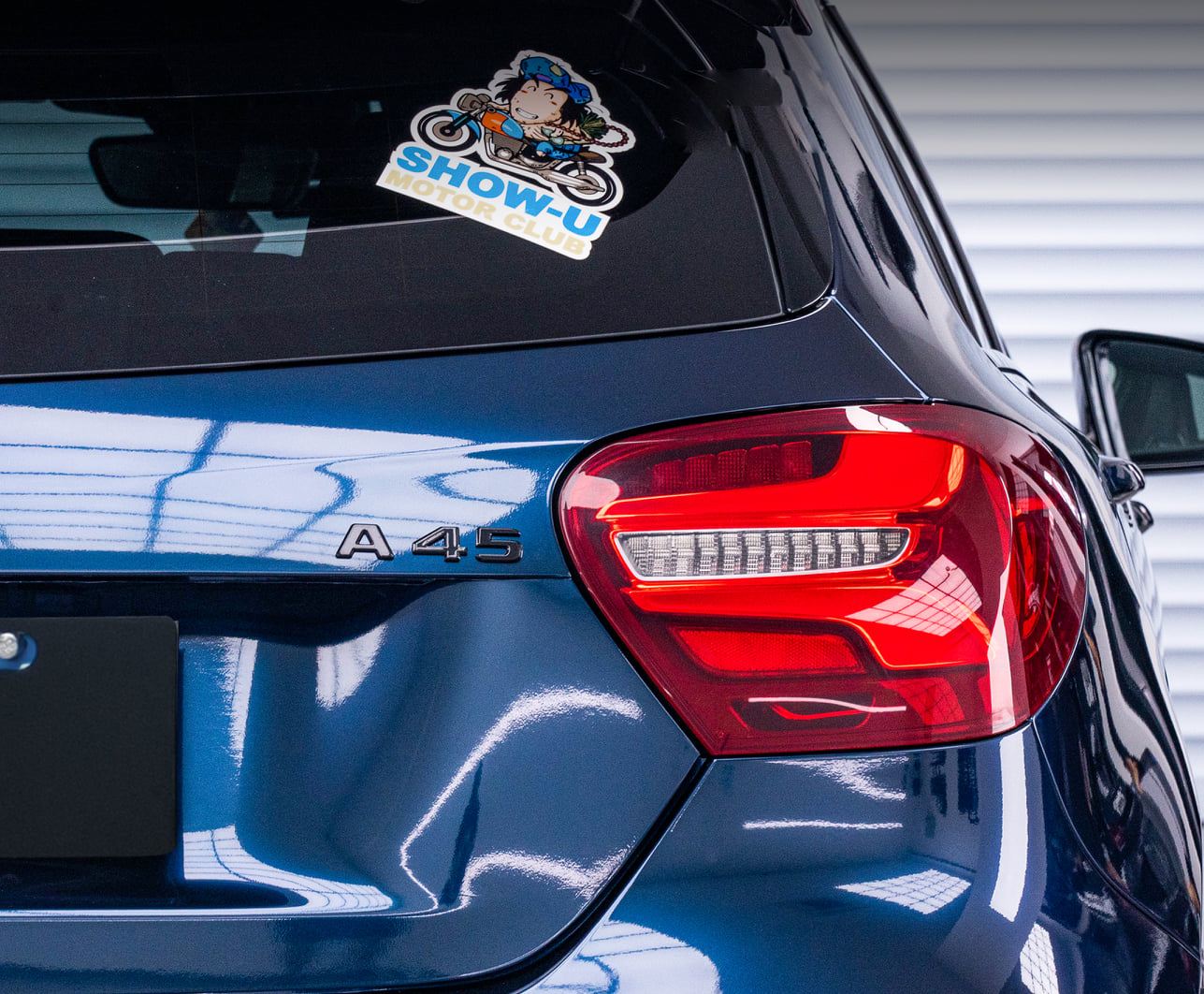 Gloss Midnight Blue Car Vinyl Wrap