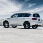 Ravoony Plus Gloss White Car Wrap QX80 Wrap