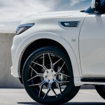 Ravoony Plus Gloss White Car Wrap QX80 Wrap