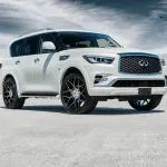Ravoony Plus Gloss White Car Wrap QX80 Wrap