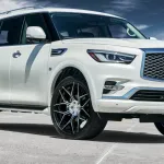 Ravoony Plus Gloss White Car Wrap QX80 Wrap