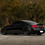 Ravoony Plus Glossy Crystal Black Car Vinyl Wrap G35 Wrap