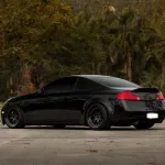 Ravoony Plus Glossy Crystal Black Car Vinyl Wrap G35 Wrap