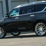 Ravoony Plus Glossy Metal Paint Black Car Wrap QX56 Wrap