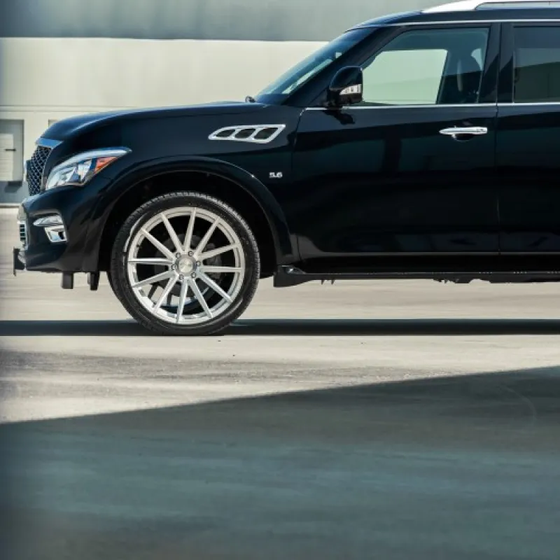 Ravoony Plus Glossy Metal Paint Black Car Wrap QX56 Wrap