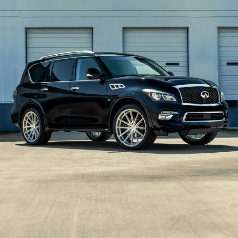 Ravoony Plus Glossy Metal Paint Black Car Wrap QX56 Wrap