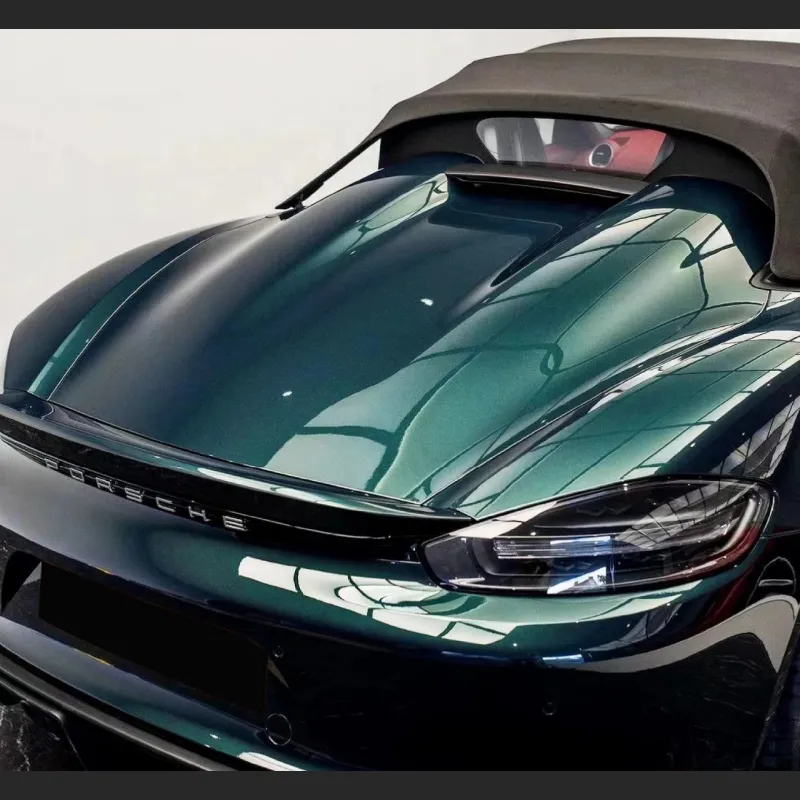   Ravoony Plus Glossy Royal Green Vinyl Car Wrap