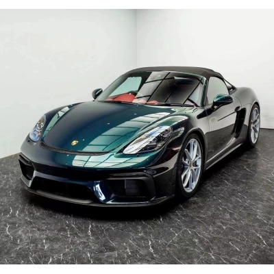   Ravoony Plus Glossy Royal Green Vinyl Car Wrap 02