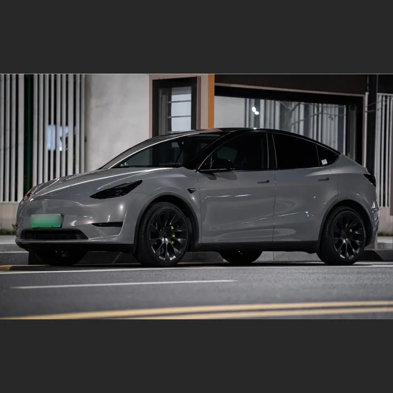 Ravoony Plus BMW Gloss Bernina Grey Car Vinyl Wrap
