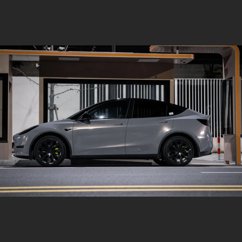 Ravoony Plus BMW Gloss Bernina Grey Car Vinyl Wrap