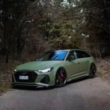 Matte Army Green Wrap