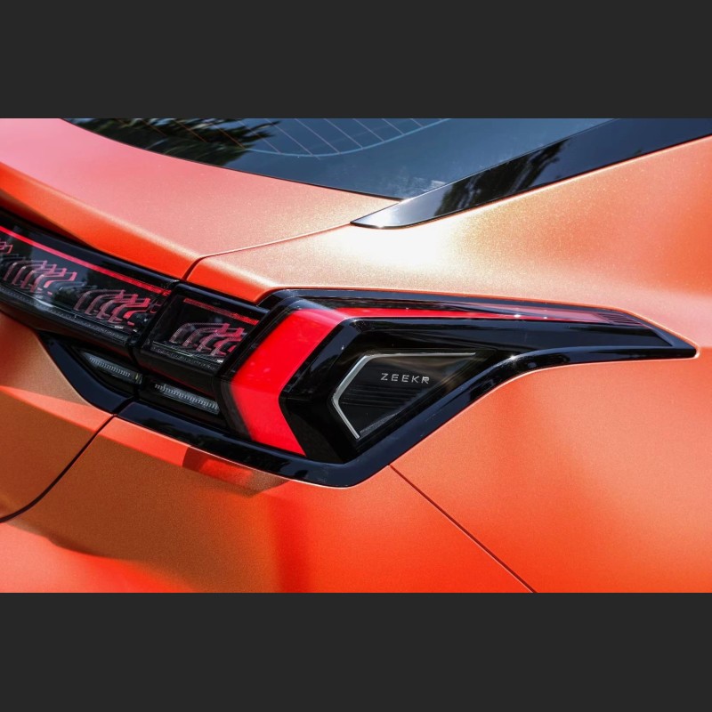 Ravoony Plus Matte Diamond Gold Orange Car Wrap