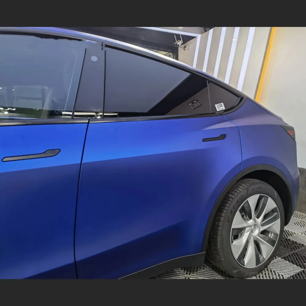 Ravoony Plus Ultra Matte Blueberry Dark Blue Vinyl Wrap