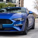 Ravoony Plus Gloss Navarra Blue Vinyl Car Wrap Mustang Vinyl Wrap