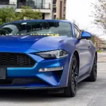 Ravoony Plus Gloss Navarra Blue Vinyl Car Wrap Mustang Vinyl Wrap