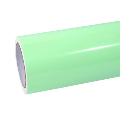 Ravoony Plus PET Ferrari Gloss Moss Green Vinyl Car Wrap 01