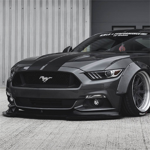 Ravoony Plus Gloss Gunmetal Grey Vinyl Wrap Mustang Vinyl Wrap