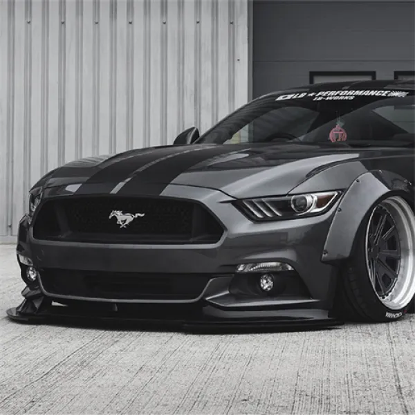 Ravoony Gloss Gunmetal Grey Vinyl Wrap Mustang Vinyl Wrap