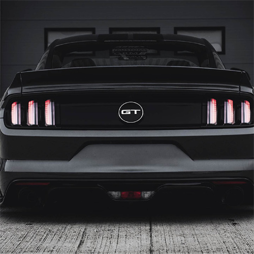 Ravoony Plus Gloss Gunmetal Grey Vinyl Wrap Mustang Vinyl Wrap