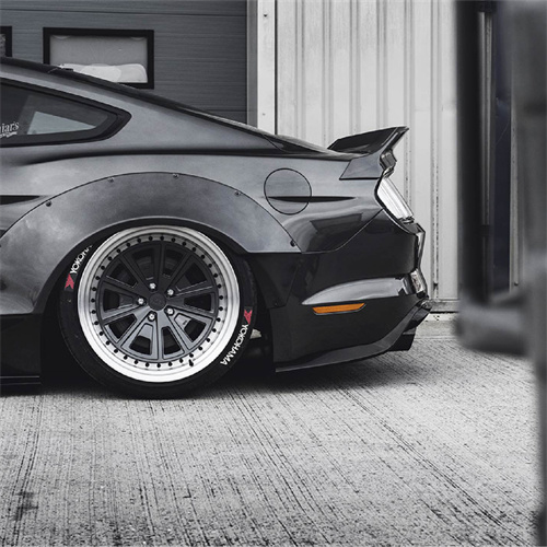 Ravoony Plus Gloss Gunmetal Grey Vinyl Wrap Mustang Vinyl Wrap