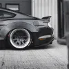 Ravoony Gloss Gunmetal Grey Vinyl Wrap Mustang Vinyl Wrap
