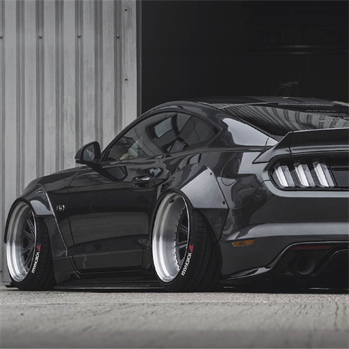 Ravoony Plus Gloss Gunmetal Grey Vinyl Wrap Mustang Vinyl Wrap