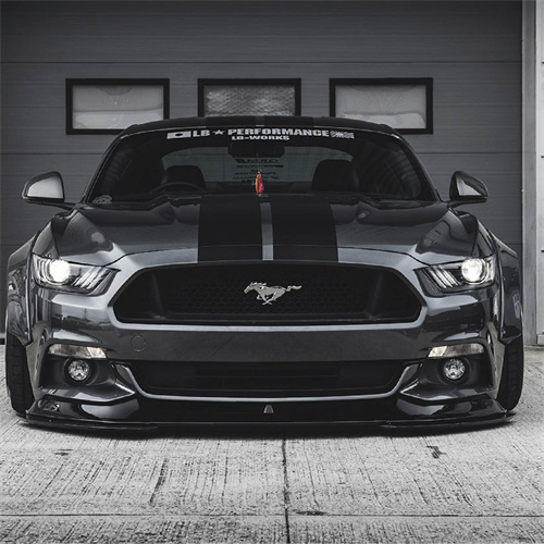 Ravoony Plus Gloss Gunmetal Grey Vinyl Wrap Mustang Vinyl Wrap