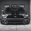 Ravoony Gloss Gunmetal Grey Vinyl Wrap Mustang Vinyl Wrap