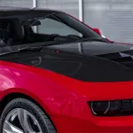 Ravoony Plus Gloss Metallic Vampire Red Vinyl Car Wrap Camaro Wrap