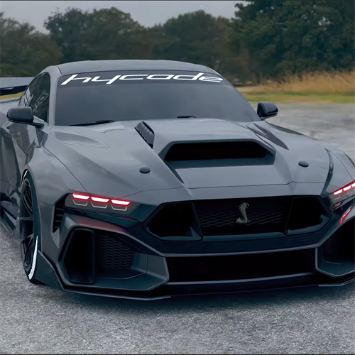 Ravoony Plus Gloss Nardo Grey Wrap Mustang Vinyl Wrap