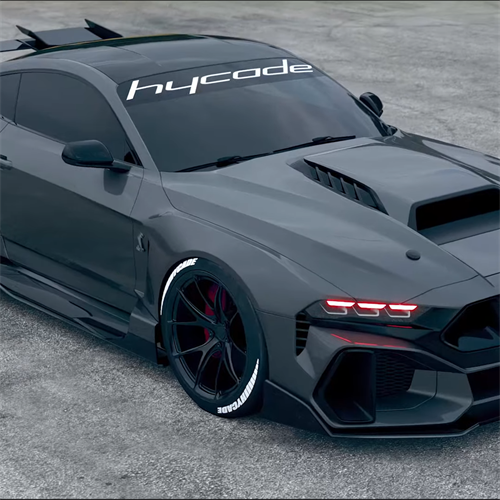 Ravoony Plus Gloss Nardo Grey Wrap Mustang Vinyl Wrap