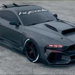 Ravoony Plus Gloss Nardo Grey Wrap Mustang Vinyl Wrap