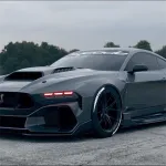 Ravoony Plus Gloss Nardo Grey Wrap Mustang Vinyl Wrap