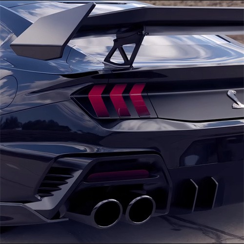 Ravoony Plus Gloss Volcano Grey Car Vinyl Wrap Mustang Vinyl Wrap